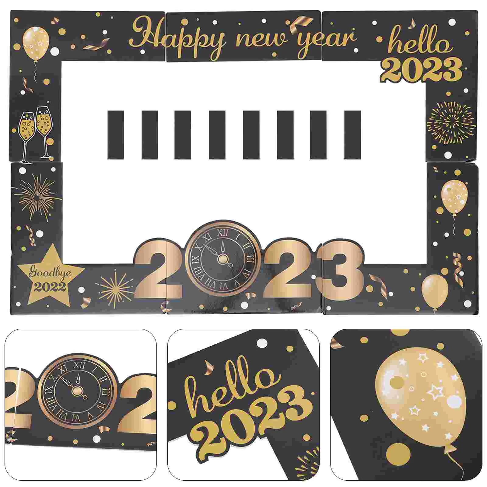 New Year Frame Photo Years Props Party Selfie Eve Booth Happy Photography Supplies Decorations Favors Holiday Picture 2023
New Year Frame Photo Years Props Party Selfie Eve Booth Happy Photography Supplies Decorations Favors Holiday Picture 2023