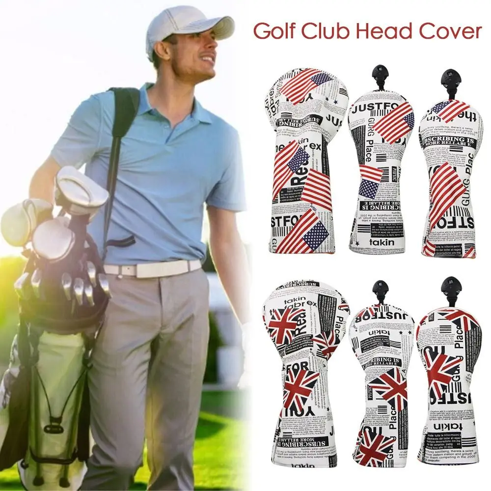 Driver/Fairway/Hybrids PU Accessories Golf Club Head Cover Golf Rod Sleeve Protective Headcover Golf Wood Cover
Driver/Fairway/Hybrids PU Accessories Golf Club Head Cover Golf Rod Sleeve Protective Headcover Golf Wood Cover