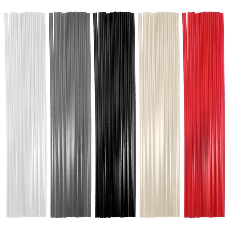 BMDT-50PCS Plastic Welding Rods - PP/PVC/PE Plastic Welder Rods For Hot Air Tools 10 Inch (Each Color 10PCS)
BMDT-50PCS Plastic Welding Rods - PP/PVC/PE Plastic Welder Rods For Hot Air Tools 10 Inch (Each Color 10PCS)