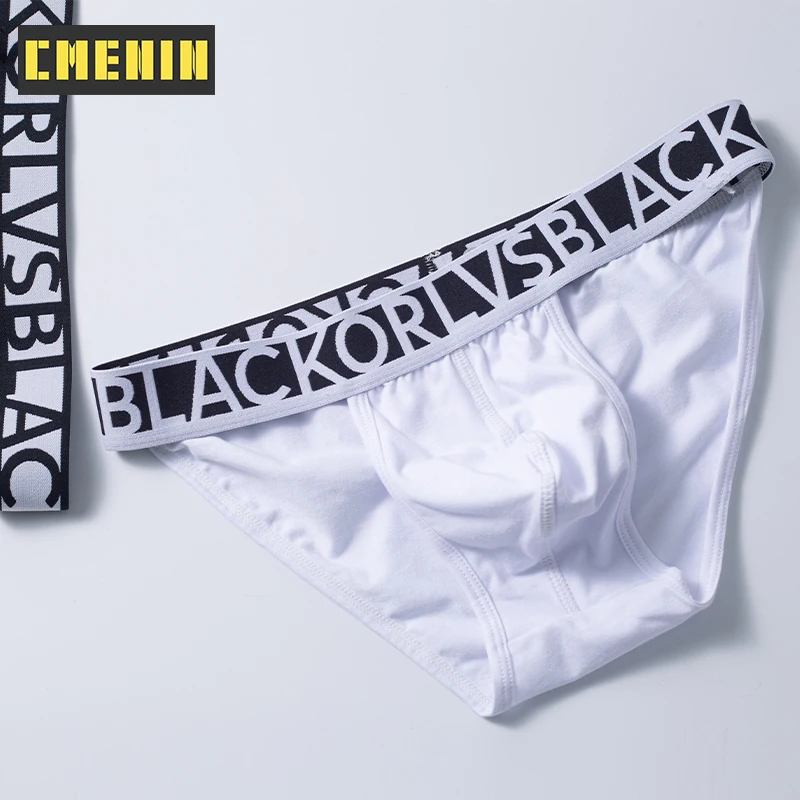 

CMENIN Ins Style Cotton Sexy Man Underwear Brief Men Underpants Hip Raise Innerwear Gay Panties Jockstrap Men's Briefs Mutande U