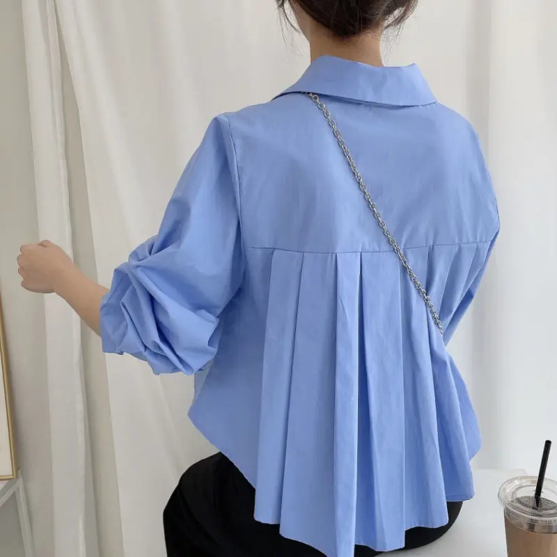 QWEEK Kawaii Shirts Harajuku Women's Blouses Korean Style White Blue Preppy Style Sweet Soft Girls Long Sleeve Tops Asymmetrical
QWEEK Kawaii Shirts Harajuku Women's Blouses Korean Style White Blue Preppy Style Sweet Soft Girls Long Sleeve Tops Asymmetrical