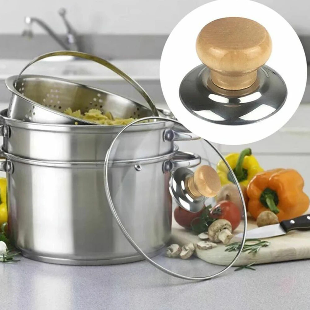 4Pcs Kitchen Cooking Pot Pan Lids Replacement Knob Lifting Handle Saucepan Lid For Frying Pans Oil Pans Kettles Tool Accessories
4Pcs Kitchen Cooking Pot Pan Lids Replacement Knob Lifting Handle Saucepan Lid For Frying Pans Oil Pans Kettles Tool Accessories