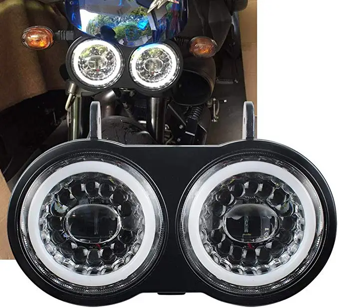 Motorcycle LED Headlight Projector Headlamp White DRL Halo Use For Buell XB9S XB12S Model 2003-2010 Years
Motorcycle LED Headlight Projector Headlamp White DRL Halo Use For Buell XB9S XB12S Model 2003-2010 Years