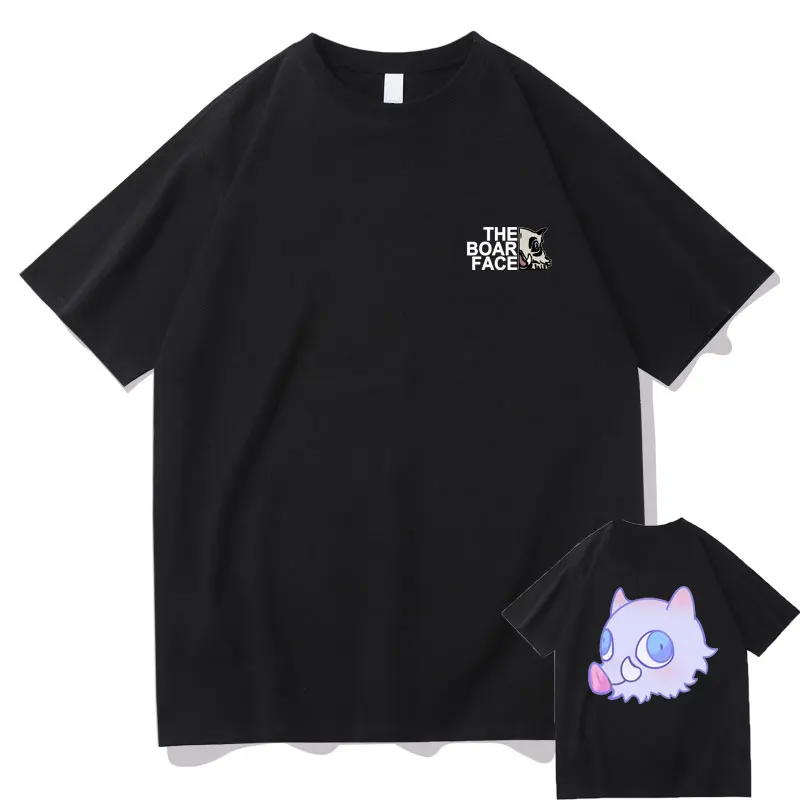 Anime Demon Slayer Hashibira Inosuke The Boar Face Print T-shirt Unisex Fashion Funny Cute Tshirt Men Women Manga Loose T Shirts
Anime Demon Slayer Hashibira Inosuke The Boar Face Print T-shirt Unisex Fashion Funny Cute Tshirt Men Women Manga Loose T Shirts