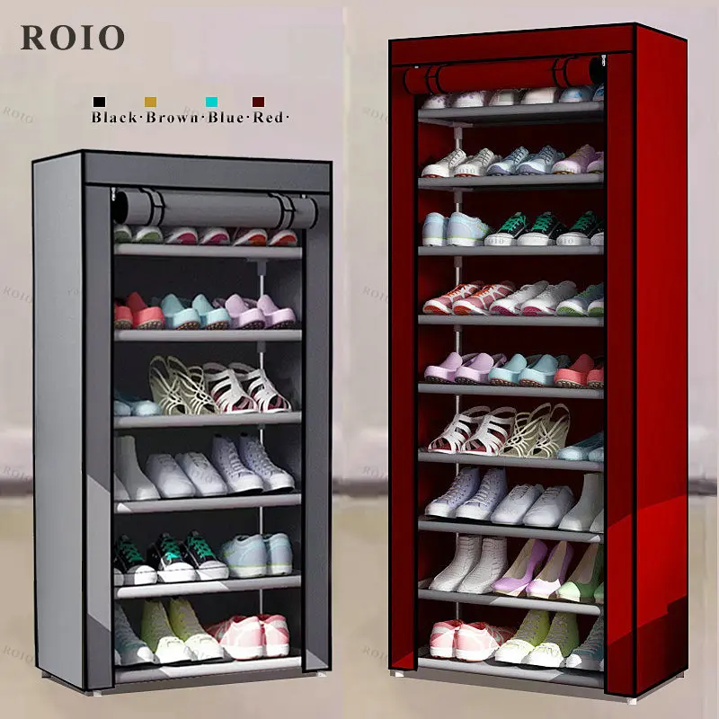 

Multi-layer Simple Shoe Rack Entryway Space-saving Shoe Organizer Easy to Install Shoes Shelf Home Dorm Furniture Shoe Cabinet