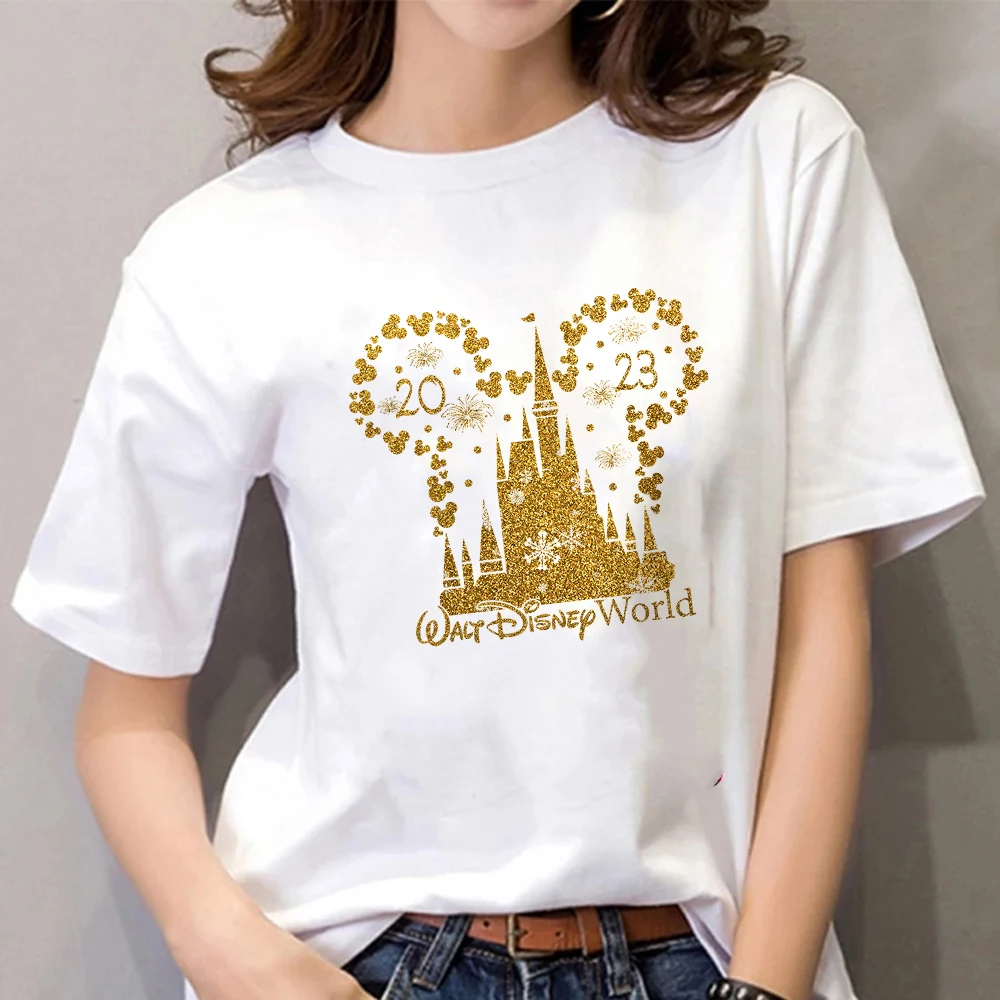 2023 Disney World Trip Women T-shirts Fashion Mickey Castle Print Aesthetic Clothes Female Casual Vacation Tops Free Shipping
2023 Disney World Trip Women T-shirts Fashion Mickey Castle Print Aesthetic Clothes Female Casual Vacation Tops Free Shipping