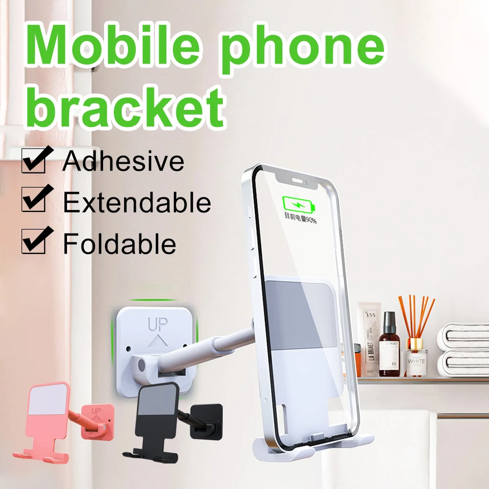 Wall Mount Mobile Phone Holder Universal Rack Strong Adsorption Wall Desk Sticker Paste Phone Car Holder Stand For Phone Mount
Wall Mount Mobile Phone Holder Universal Rack Strong Adsorption Wall Desk Sticker Paste Phone Car Holder Stand For Phone Mount