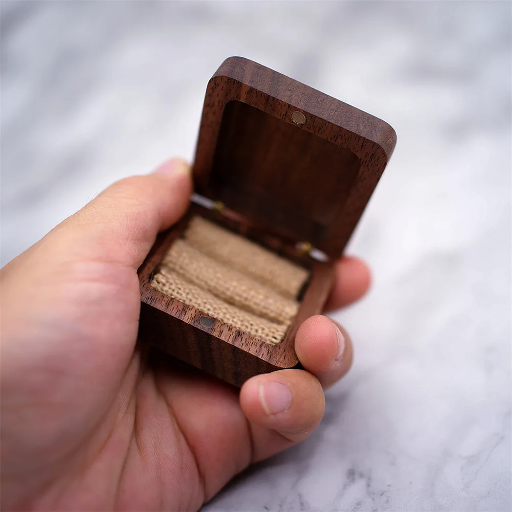 Wood Ring Bearer Box Engagement Rustic Wedding Ring Box Square Gift Personalized Wedding Jewelry Wooden Ring Holder Boxes
Wood Ring Bearer Box Engagement Rustic Wedding Ring Box Square Gift Personalized Wedding Jewelry Wooden Ring Holder Boxes
