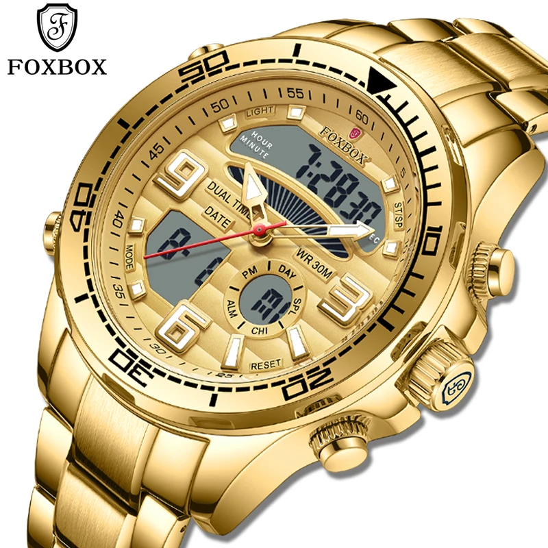 LIGE Men's Watch Gold Big Dial Stainless Steel Date Mens Business Male Watches Waterproof Luxuries Men Wrist Watches for Men
LIGE Men's Watch Gold Big Dial Stainless Steel Date Mens Business Male Watches Waterproof Luxuries Men Wrist Watches for Men