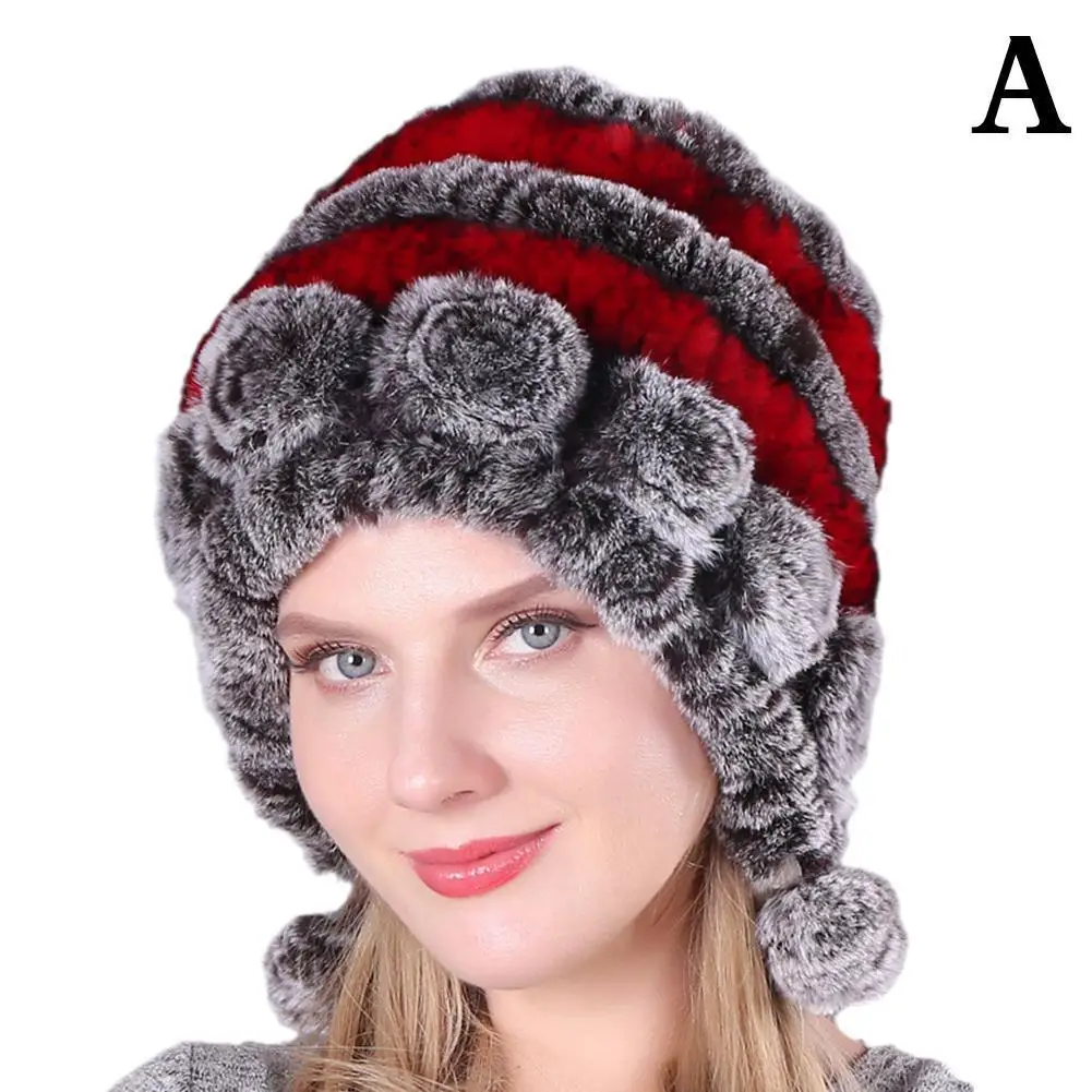 Women Winter Warm Real Rex Rabbit Fur Hat Caps Winter Hats For Women Girls Real Fur Knit Skullies Beanies Natural Fluffy S5W6
Women Winter Warm Real Rex Rabbit Fur Hat Caps Winter Hats For Women Girls Real Fur Knit Skullies Beanies Natural Fluffy S5W6