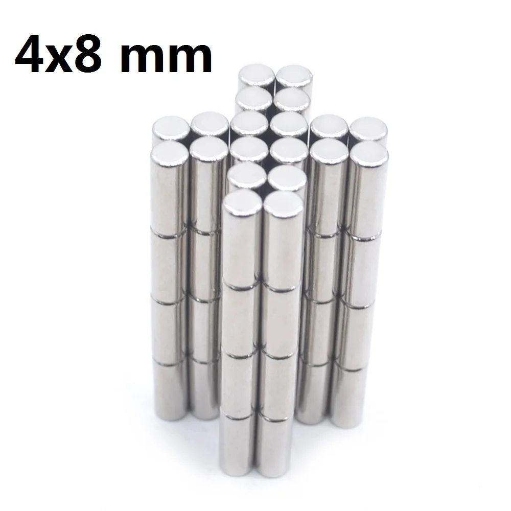 2/20/50/1000pcs 4x8 mm Search Minor Diameter Magnet 4mmX8mm Bulk Small Round Magnets 4x8mm Neodymium Disc Magnets 4*8 mm imanes
2/20/50/1000pcs 4x8 mm Search Minor Diameter Magnet 4mmX8mm Bulk Small Round Magnets 4x8mm Neodymium Disc Magnets 4*8 mm imanes