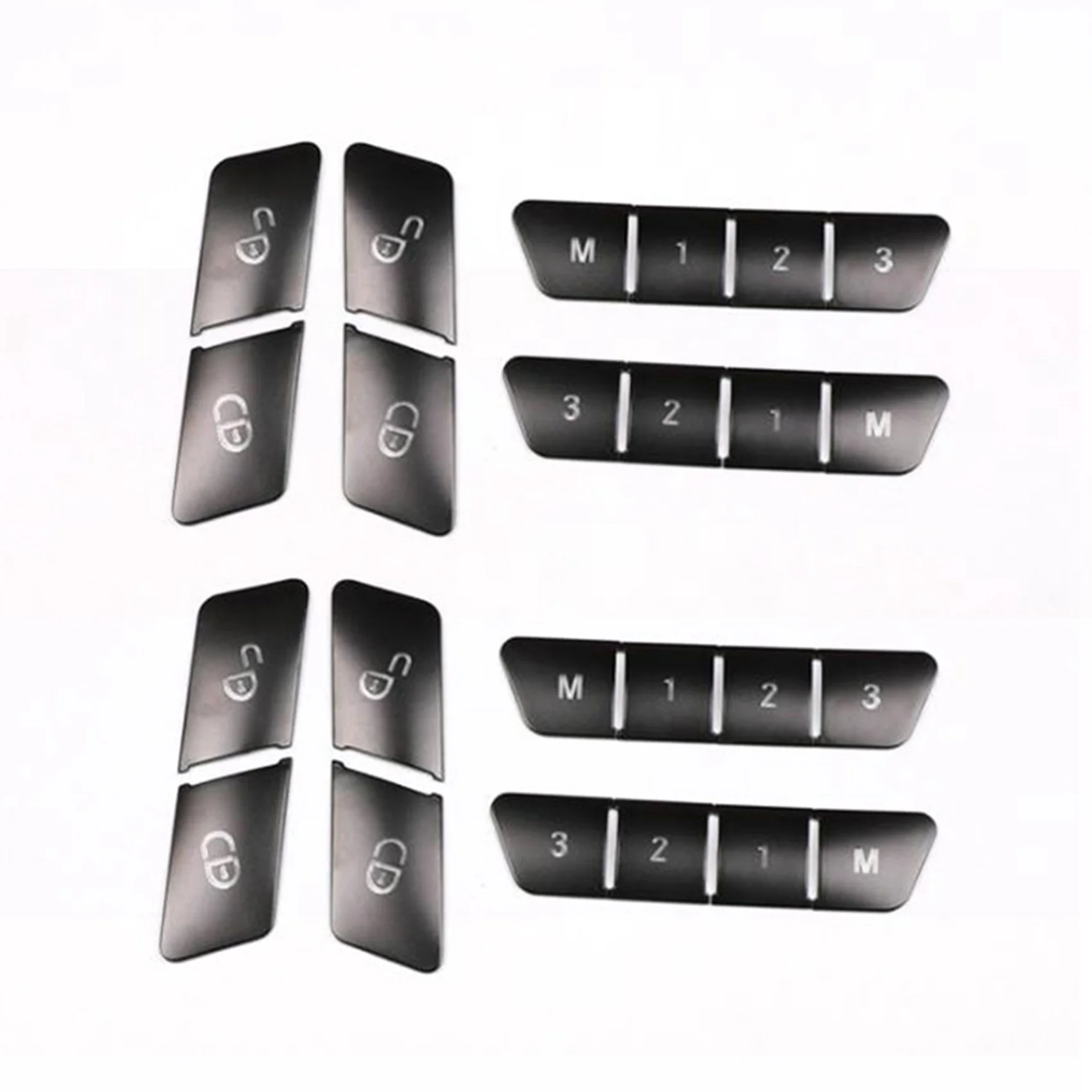 24Pcs Car Door Seat Memory Lock Switch Buttons Stickers Cover Trim For Mercedes Benz A B C E Class CLA GLA GLE GL GLS ML
24Pcs Car Door Seat Memory Lock Switch Buttons Stickers Cover Trim For Mercedes Benz A B C E Class CLA GLA GLE GL GLS ML