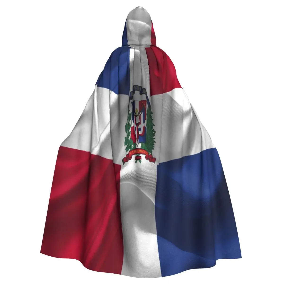 Hooded Cloak Unisex Cloak with Hood Dominican Republic Flag Cloak Vampire Witch Cape Cosplay Costume
Hooded Cloak Unisex Cloak with Hood Dominican Republic Flag Cloak Vampire Witch Cape Cosplay Costume