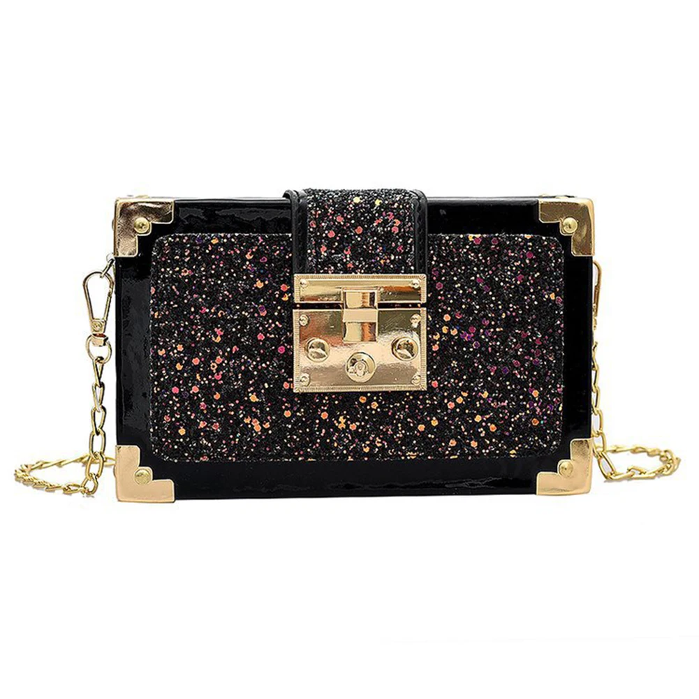 Sequins Chain Shoulder Bag Women Girls Bling Messenger Handbags Small Clutch Bag Shoulder Handbags for Traveling
Sequins Chain Shoulder Bag Women Girls Bling Messenger Handbags Small Clutch Bag Shoulder Handbags for Traveling