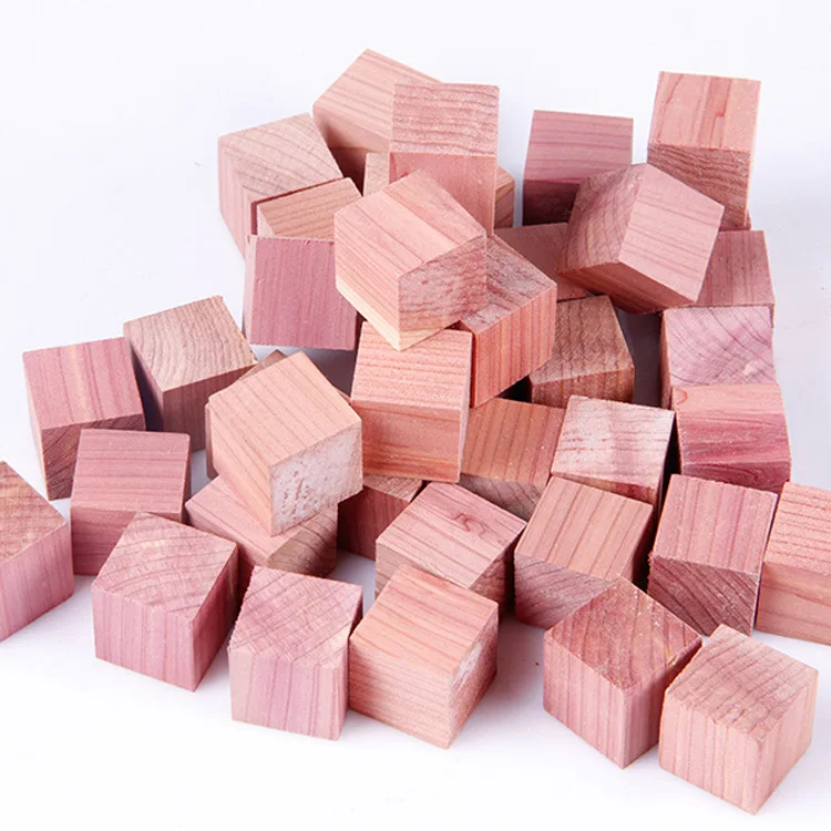 

Wardrobe Air Freshener Insect Repellent Mini Square Cedar Wood Block Wood Ring Piece Mosquito Incense Camphor Moth Ball