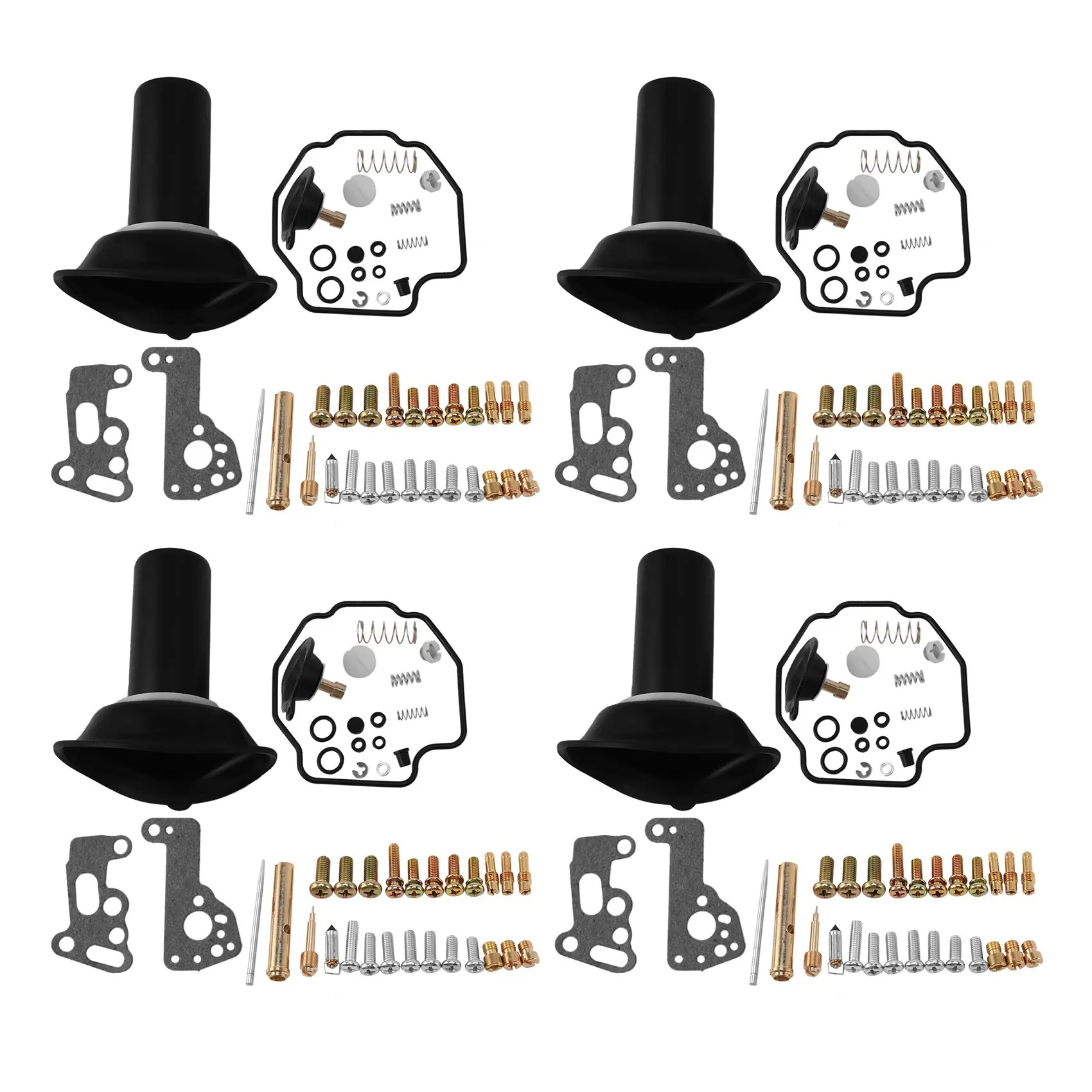 4Set for V-MAX 1200 Vmax 1985-2000 V-MAX1200 Motorcycle Carburetor Repair Kit Plunger
4Set for V-MAX 1200 Vmax 1985-2000 V-MAX1200 Motorcycle Carburetor Repair Kit Plunger