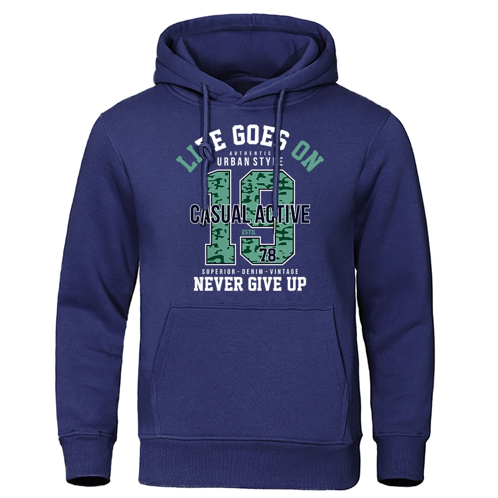 Life Goes On Urban Style 1987 Never Give Up Hoodies Mens Hip Hop Loose Hoodie Oversized Fashion Clothes Casual Pullover Hooded
Life Goes On Urban Style 1987 Never Give Up Hoodies Mens Hip Hop Loose Hoodie Oversized Fashion Clothes Casual Pullover Hooded