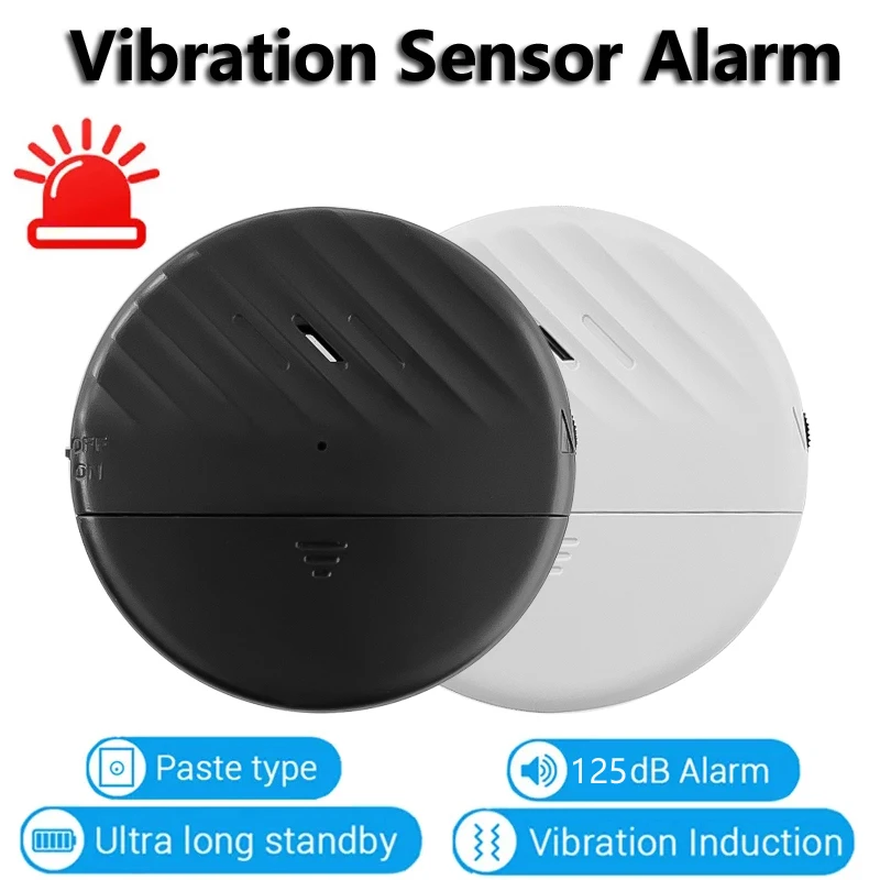 125dB Glass Break Sensor Alarm Ultra-Slim Wireless Glass Break Detector Window Alarm Vibration Sensor for Window and Door
125dB Glass Break Sensor Alarm Ultra-Slim Wireless Glass Break Detector Window Alarm Vibration Sensor for Window and Door