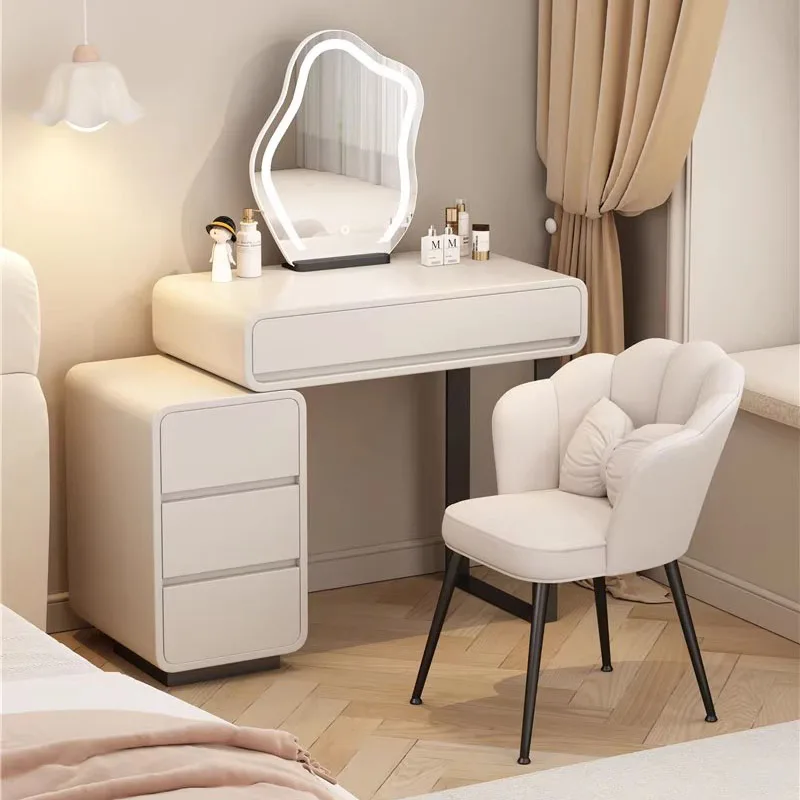 Bedroom Table Dressers Vanity Chair Stool Mirror Dressers Space Saving Side Wooden Simple Muebles De Dormitorio Room Furniture
Bedroom Table Dressers Vanity Chair Stool Mirror Dressers Space Saving Side Wooden Simple Muebles De Dormitorio Room Furniture