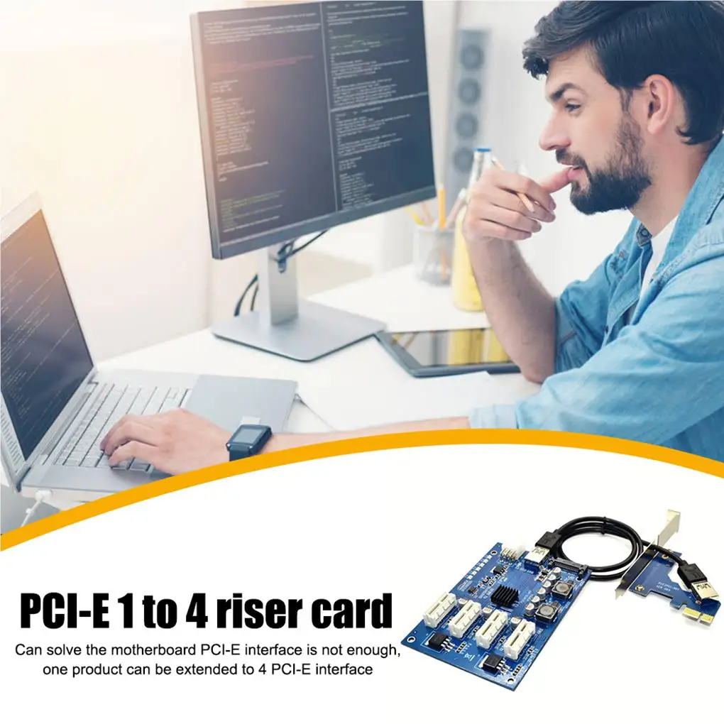 Комплект расширения PCI-E X1-4PCI-E X16, расширительный комплект с 1 до 4 портами PCI Express, усилитель переключателя, концентратор, 6-контактная Sata USB-кар...
Комплект расширения PCI-E X1-4PCI-E X16, расширительный комплект с 1 до 4 портами PCI Express, усилитель переключателя, концентратор, 6-контактная Sata USB-кар...