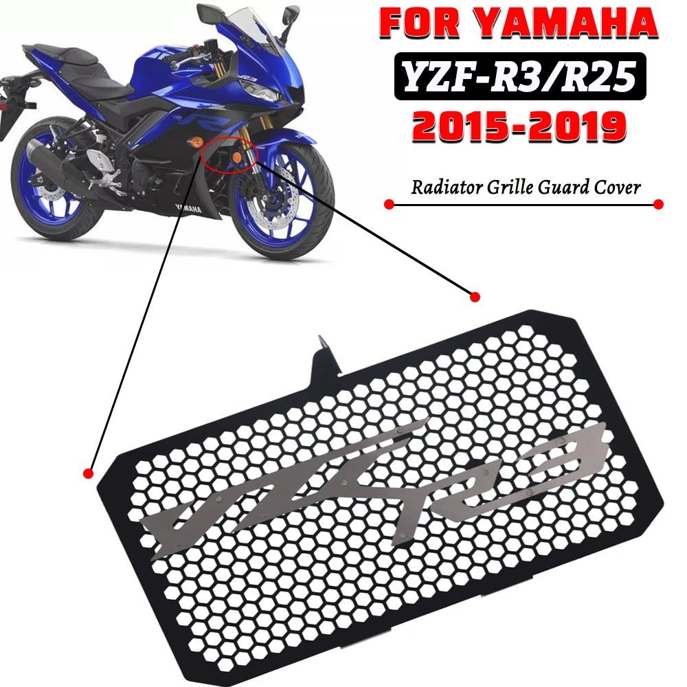 MTKRACING FOR YAMAHA YZF-R25 R25 Radiator Protection Water Tank Protection Grille 2015-2019
MTKRACING FOR YAMAHA YZF-R25 R25 Radiator Protection Water Tank Protection Grille 2015-2019