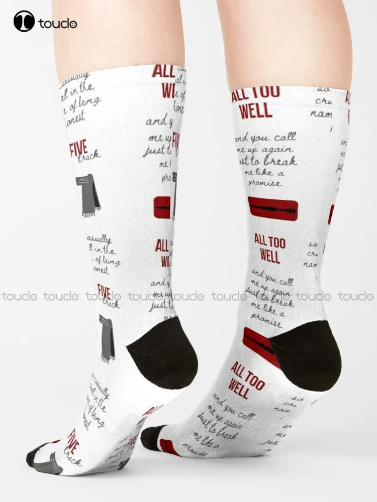 All Too Well Sticker Pack - Taylor Red Socks Baseball Socks Men Street Skateboard Socks Streetwear 360° Digital Print Gd Hip Hop
All Too Well Sticker Pack - Taylor Red Socks Baseball Socks Men Street Skateboard Socks Streetwear 360° Digital Print Gd Hip Hop