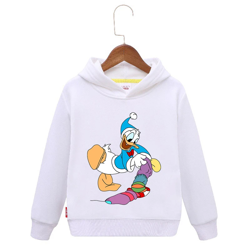 Cute Donald Duck Christmas Socks Graphic Printed Hoodies for Kids Spring Autumn Kawaii Disney Xmas Pullover Hoody
Cute Donald Duck Christmas Socks Graphic Printed Hoodies for Kids Spring Autumn Kawaii Disney Xmas Pullover Hoody