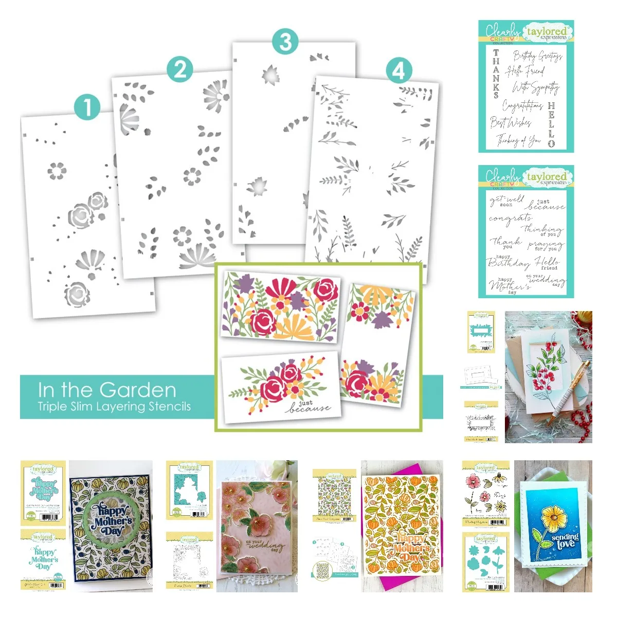 Mother's Day Florets Patch Slim Botanical Background Triple Cutting Dies and Stamps Layering Stencils Diy Cards Embossing Molds
Mother's Day Florets Patch Slim Botanical Background Triple Cutting Dies and Stamps Layering Stencils Diy Cards Embossing Molds