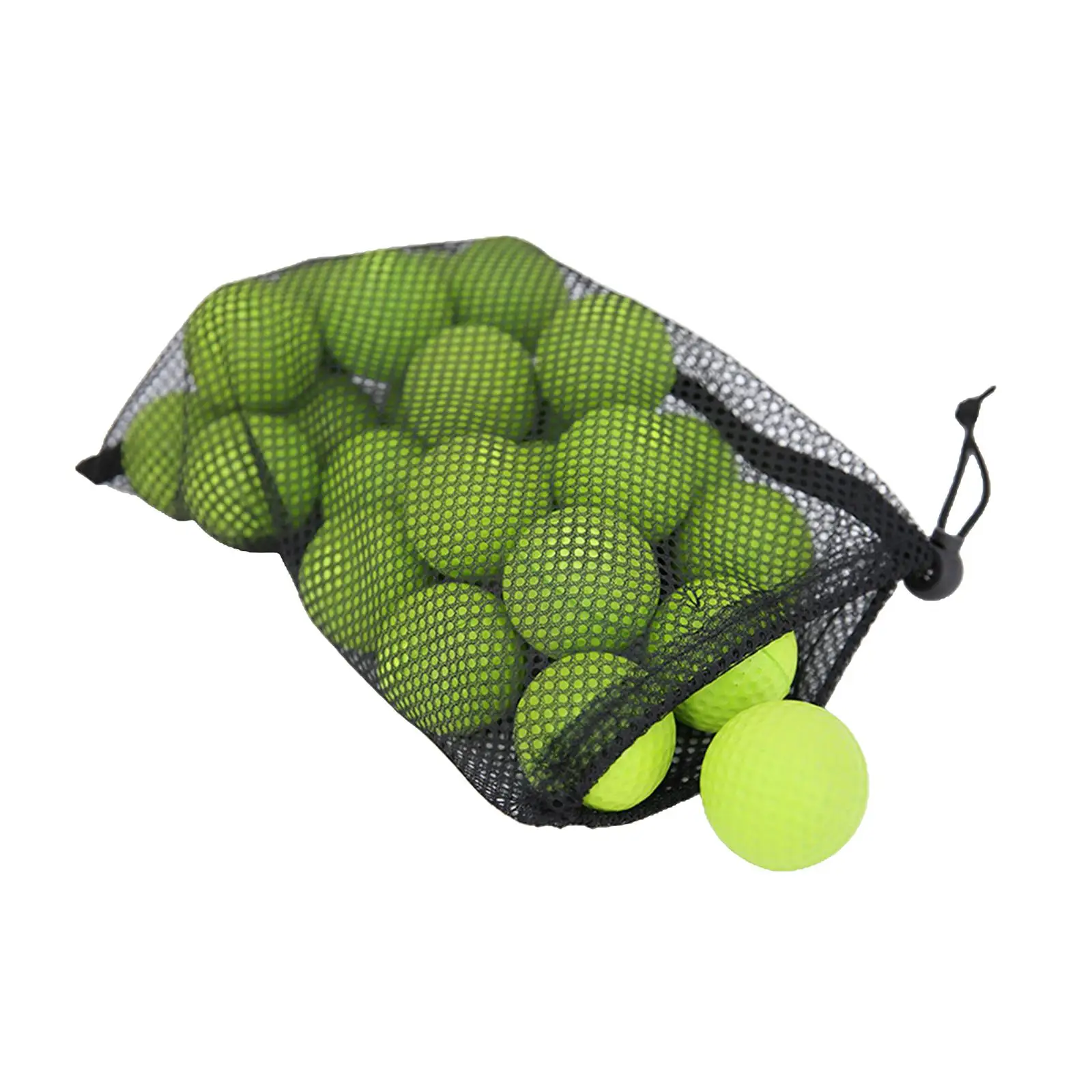 24 pcs/bag Bright Color Lightweight Indoor Outdoor Training Practice Golf Sports Elastic PU Foam Balls with Black Net Bag
24 pcs/bag Bright Color Lightweight Indoor Outdoor Training Practice Golf Sports Elastic PU Foam Balls with Black Net Bag