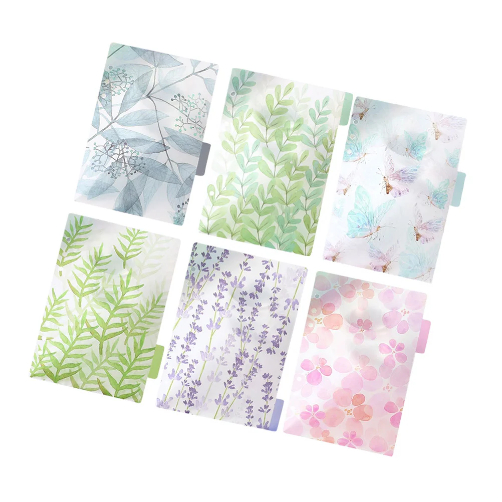 6 Pcs Colorful Six-hole Index Page Classified Lables Transparent Plastic Tab Dividers (Forest Tales Series)
6 Pcs Colorful Six-hole Index Page Classified Lables Transparent Plastic Tab Dividers (Forest Tales Series)
