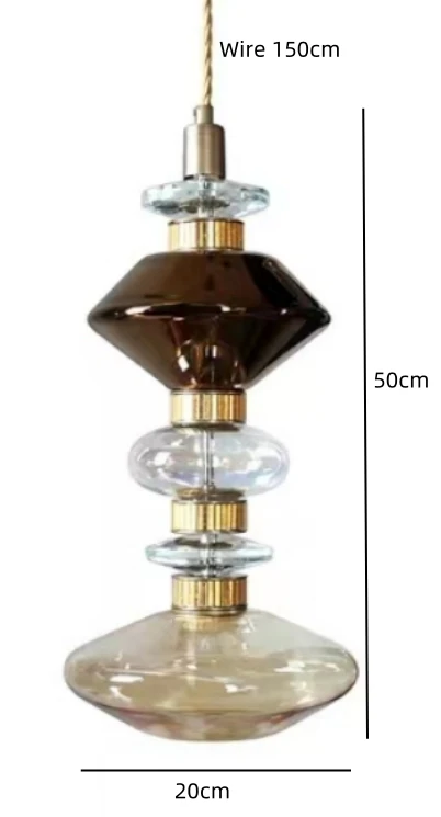 Балетная подвесная лампа IWP, янтарное стекло
Балетная подвесная лампа IWP, янтарное стекло