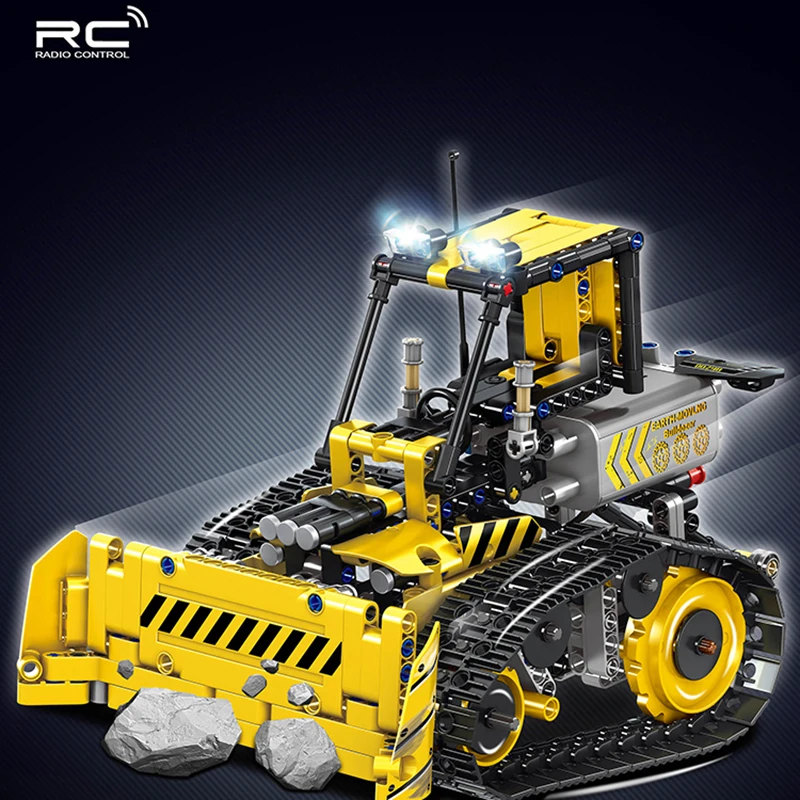 500+Pcs Electric Remote Control Blocks Toys Bulldozer Building Bricks MOC Sets City Engineer Model Boys Technical Gifts Kids
500+Pcs Electric Remote Control Blocks Toys Bulldozer Building Bricks MOC Sets City Engineer Model Boys Technical Gifts Kids