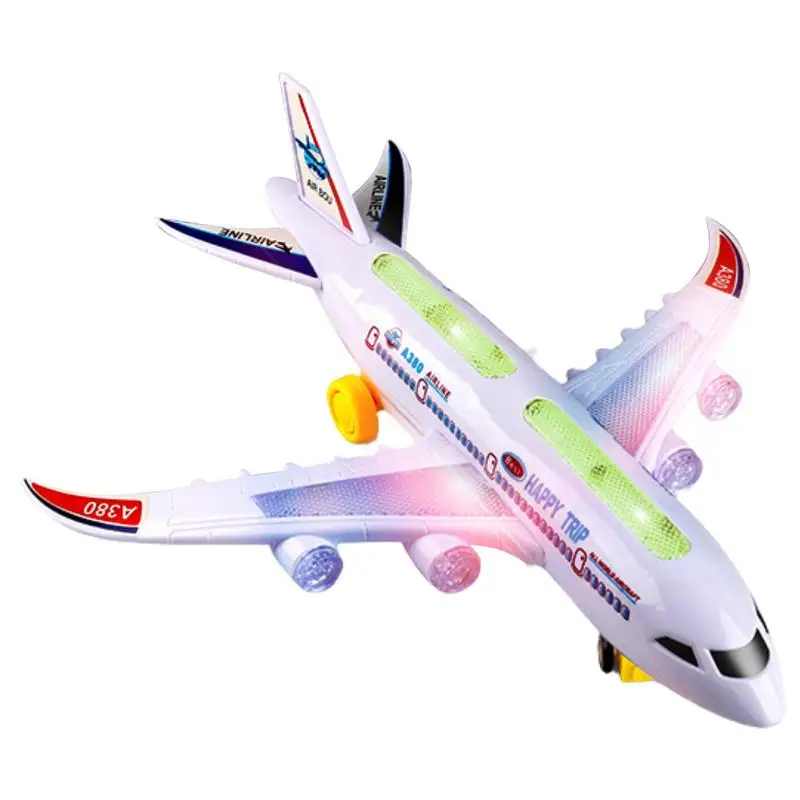 Kids Toys Airplane Toys Friction Powered Toy Plane For Kids Bump And Go Action Kids Aircraft LED Lights Music Plane Toys For 3 
Kids Toys Airplane Toys Friction Powered Toy Plane For Kids Bump And Go Action Kids Aircraft LED Lights Music Plane Toys For 3