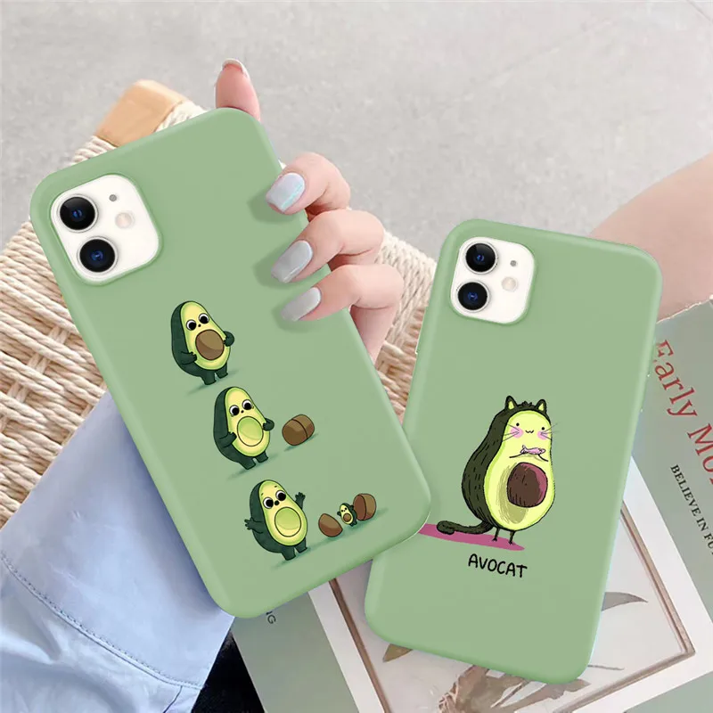For iPhone 12 Mini 11 Pro Max 5 5s 6 6s 7 8 Plus SE 2020 XR X XS MAX Cartoon Plain Green Avocado Phone Case Soft TPU Back Cover
For iPhone 12 Mini 11 Pro Max 5 5s 6 6s 7 8 Plus SE 2020 XR X XS MAX Cartoon Plain Green Avocado Phone Case Soft TPU Back Cover