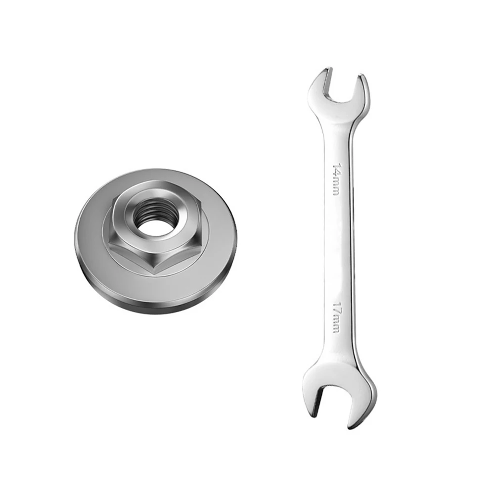 2pcs Stainless Steel Angle Grinder Nuts W/ Wrench Hex Nut Set Tools Replacement For Angle Grinder Chuck Locking Plate
2pcs Stainless Steel Angle Grinder Nuts W/ Wrench Hex Nut Set Tools Replacement For Angle Grinder Chuck Locking Plate