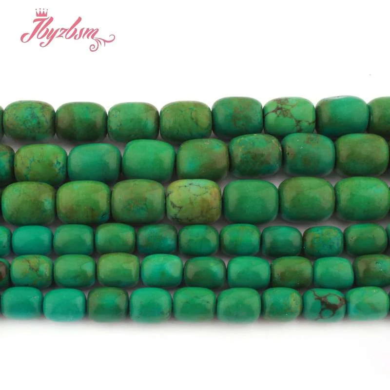5x7.8x10mm Smooth Green Turquoises Column Beads Natural Stone Loose Beads for Craft DIY Necklace Bracelets Jewelry Making 15"
5x7.8x10mm Smooth Green Turquoises Column Beads Natural Stone Loose Beads for Craft DIY Necklace Bracelets Jewelry Making 15"