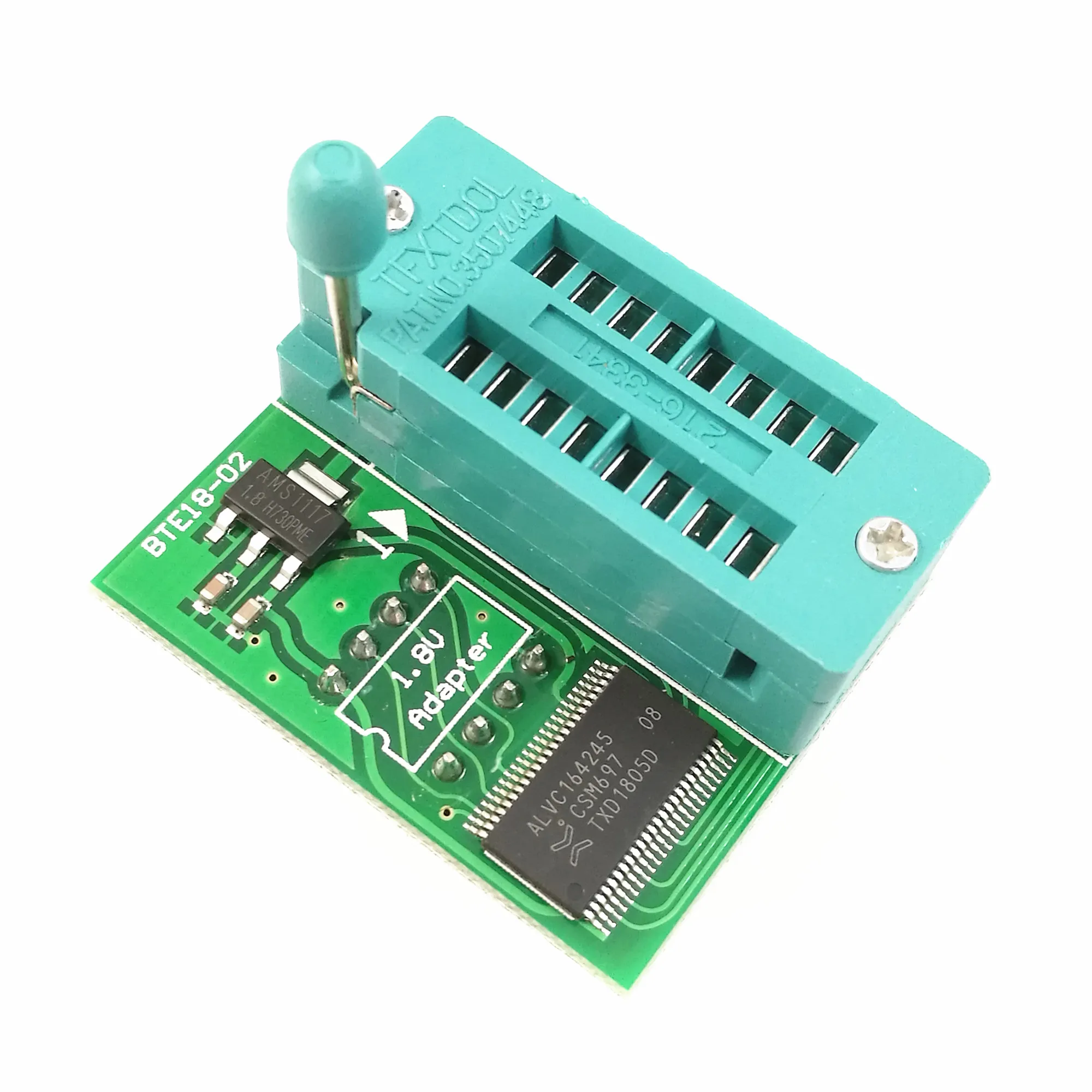 1.8V Adapter for Iphone or Motherboard SPI Flash SOP8 DIP8 W25 MX25 Use On Programmers TL866CS TL866A EZP2010 EZP2013 CH341
1.8V Adapter for Iphone or Motherboard SPI Flash SOP8 DIP8 W25 MX25 Use On Programmers TL866CS TL866A EZP2010 EZP2013 CH341
