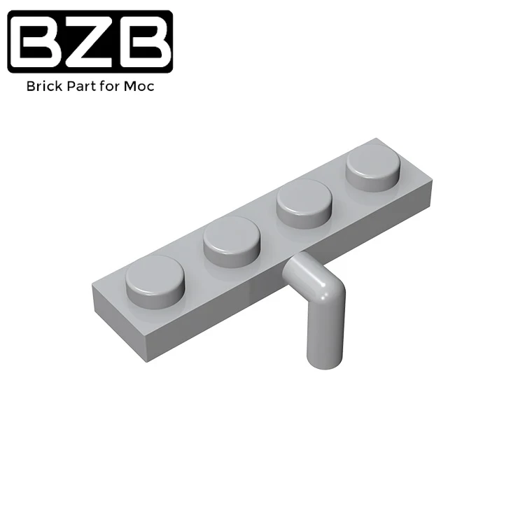 BZB 10 шт. MOC 30043, Модифицированная пластина 1x4 с стержнем, совместимая с сборками, детали конструктора, детская игрушка Edu 
BZB 10 шт. MOC 30043, Модифицированная пластина 1x4 с стержнем, совместимая с сборками, детали конструктора, детская игрушка Edu