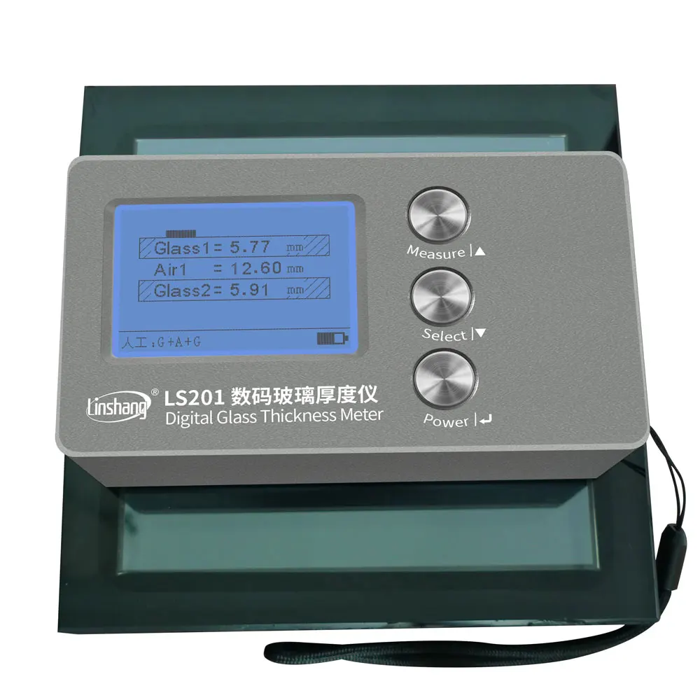 Linshang LS201 glass thickness laser measuring device glass window thickness measuring tool
Linshang LS201 glass thickness laser measuring device glass window thickness measuring tool