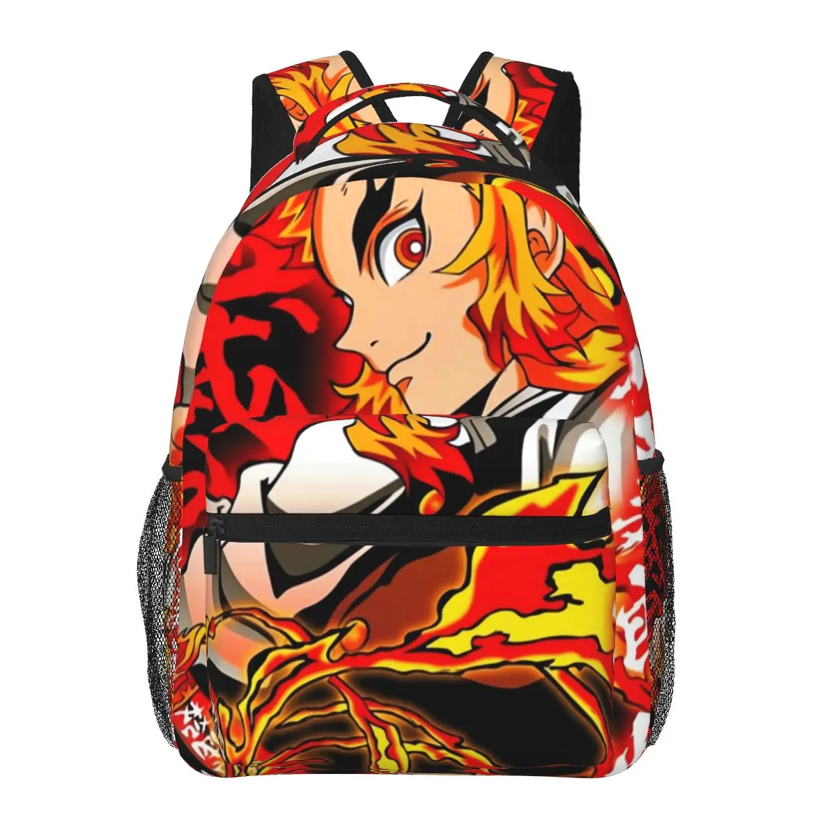 Мужской рюкзак для тренировок, с рисунком демона 
Мужской рюкзак для тренировок, с рисунком демона