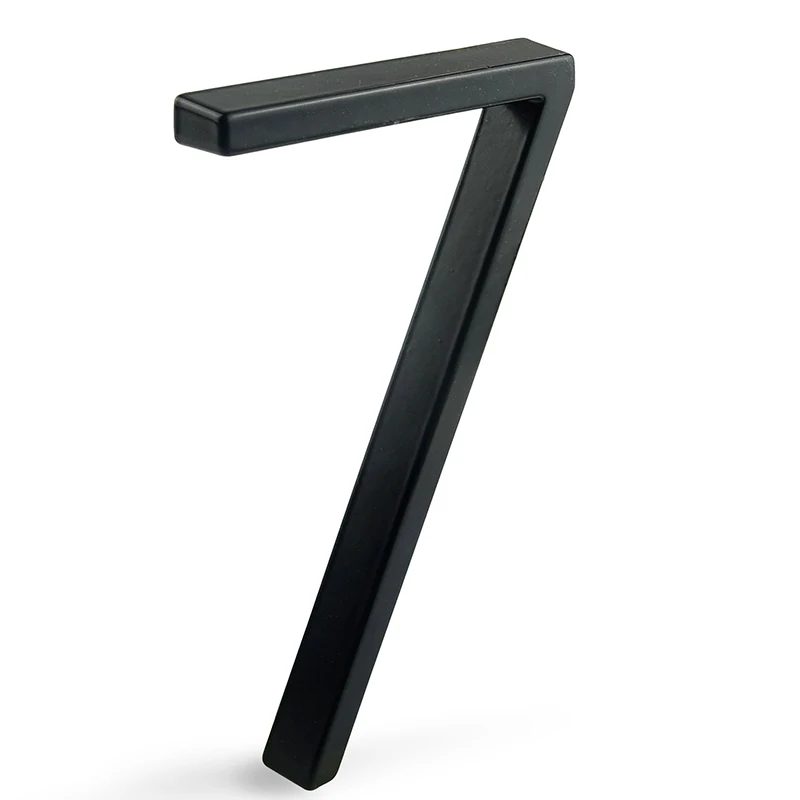 Плавающий номер дома из цинкового сплава, черный, 5 дюймов
Плавающий номер дома из цинкового сплава, черный, 5 дюймов