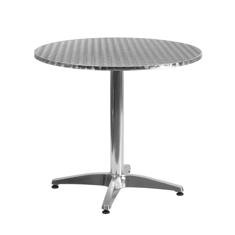 Mellie 31.5'' Round Aluminum Indoor-Outdoor Table with Base
Mellie 31.5'' Round Aluminum Indoor-Outdoor Table with Base