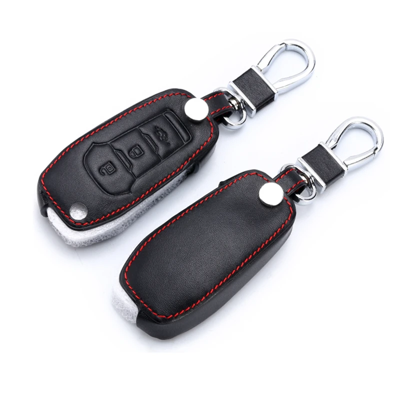 Car Key Case Cover Leather Key Bag 3 Buttons Holder Chain Fit for For Ford F-150 250 350 Explorer Ranger KA Fiesta Mondeo
Car Key Case Cover Leather Key Bag 3 Buttons Holder Chain Fit for For Ford F-150 250 350 Explorer Ranger KA Fiesta Mondeo