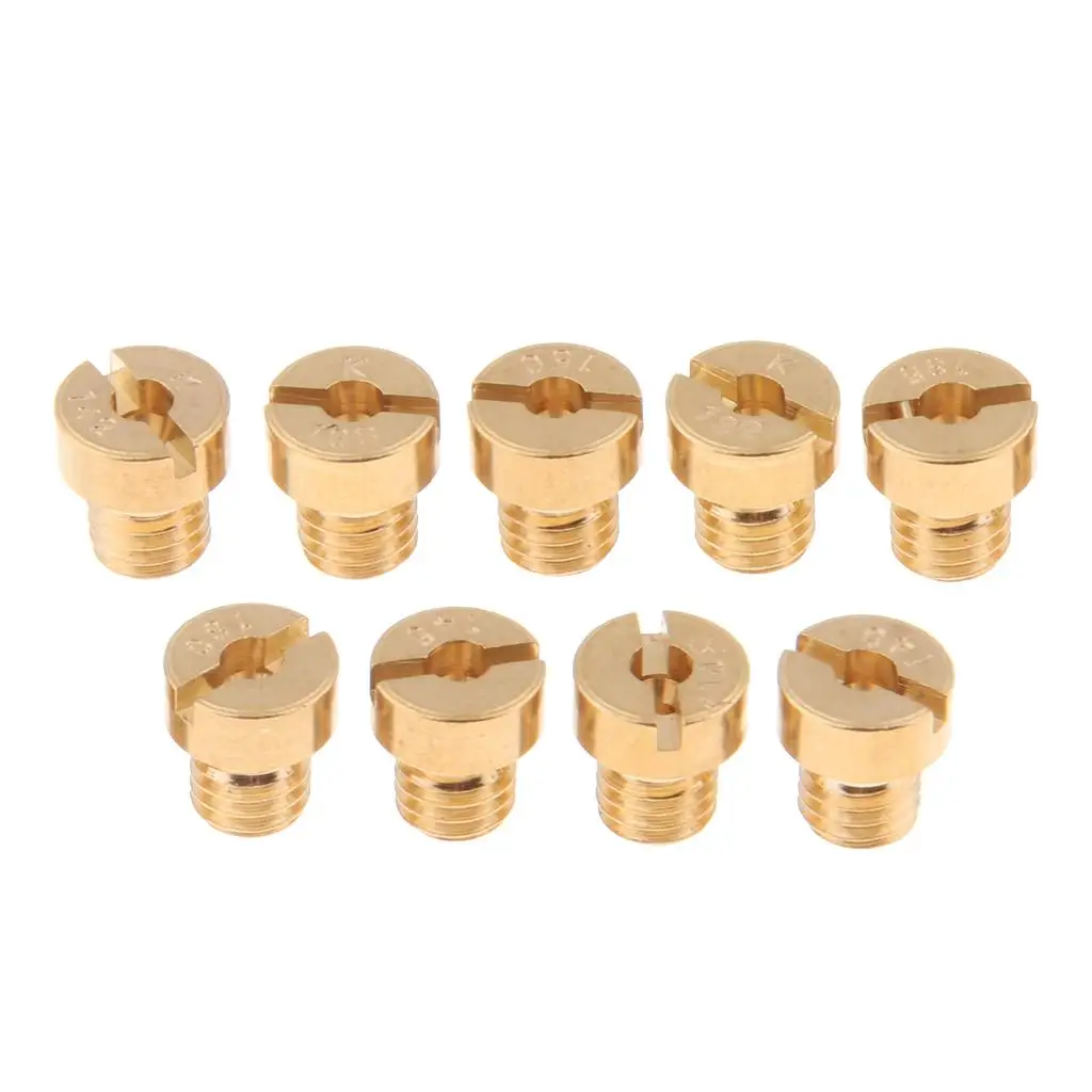 M5 x 0.75mm carburetor carburetor main jets 9 (130 132 135 138 140 142 145 148
M5 x 0.75mm carburetor carburetor main jets 9 (130 132 135 138 140 142 145 148