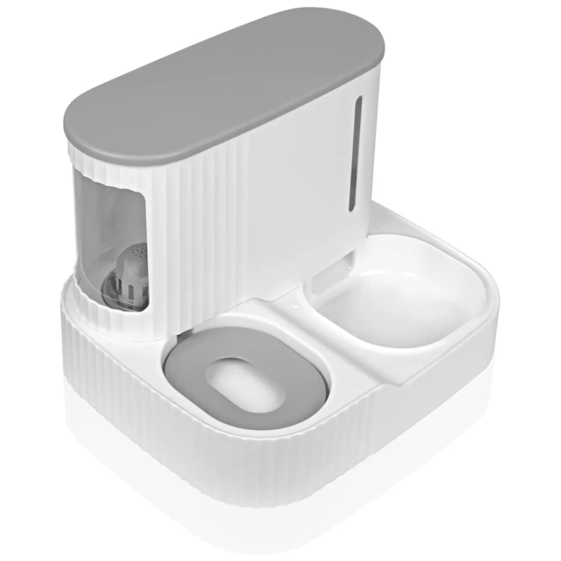 Pet Feeder And Water Dispenser Set, Automatic Kitty Food Dispenser, Automatic Pet Feeder And Water Dispenser 2 In 1
Pet Feeder And Water Dispenser Set, Automatic Kitty Food Dispenser, Automatic Pet Feeder And Water Dispenser 2 In 1