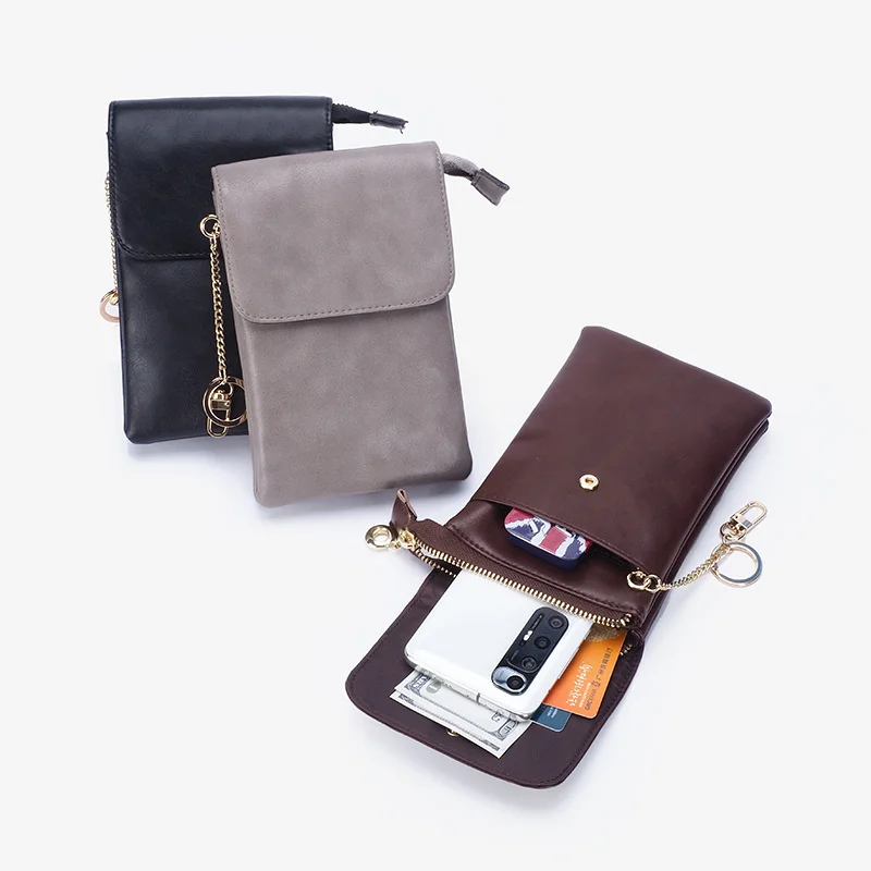 Retro Flip Small Shoulder Crossbody Bags For Women PU Leather Sling Backpack Ladies Simple Mobile Phone Bag
Retro Flip Small Shoulder Crossbody Bags For Women PU Leather Sling Backpack Ladies Simple Mobile Phone Bag