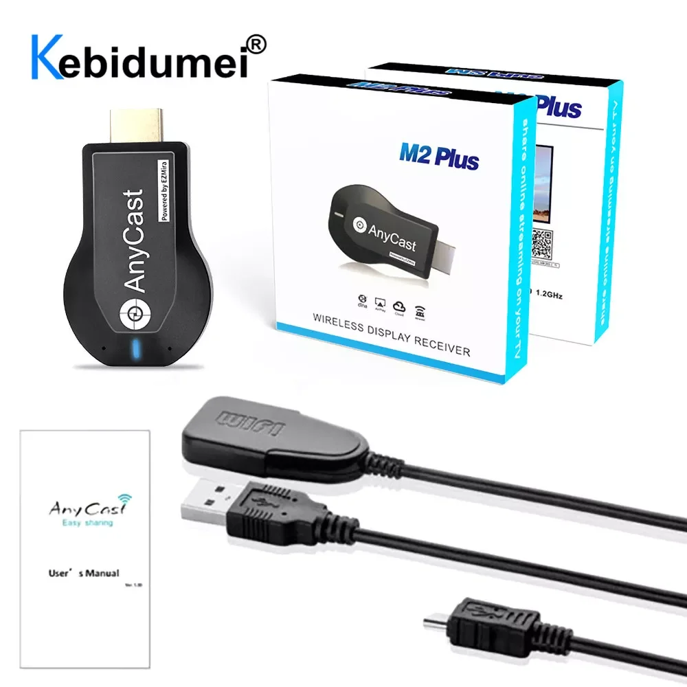NEW2023 For Anycast M2 Plus TV Stick Screen Mirroring HDMI-compatible Wireless WiFi Display Receiver for Miracast Airplay IOS An
NEW2023 For Anycast M2 Plus TV Stick Screen Mirroring HDMI-compatible Wireless WiFi Display Receiver for Miracast Airplay IOS An