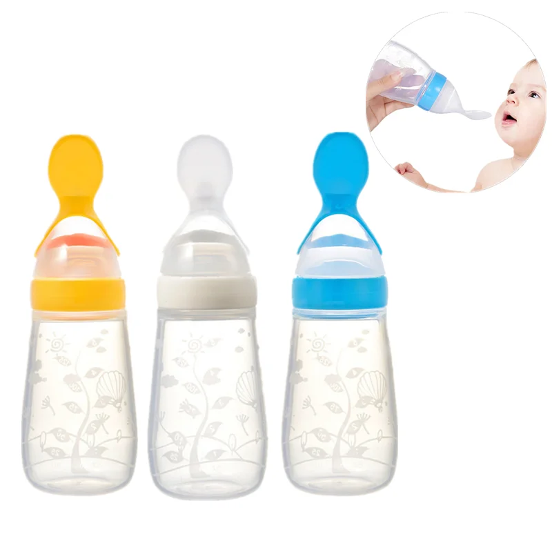 125ml Baby Pacifier Feeder Fresh Food Fruit Nibbler Bottle Feeding Pacifier Spoon Utensils for Infant Kids Nipple Soother Bottle
125ml Baby Pacifier Feeder Fresh Food Fruit Nibbler Bottle Feeding Pacifier Spoon Utensils for Infant Kids Nipple Soother Bottle
