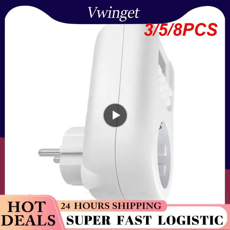3/5/8PCS 10a 2300w Monitor Sockets Al-06g Socket Multifunctional Wifi Timer Switch European Socket 50hz 24h Timing Smart Plug
3/5/8PCS 10a 2300w Monitor Sockets Al-06g Socket Multifunctional Wifi Timer Switch European Socket 50hz 24h Timing Smart Plug