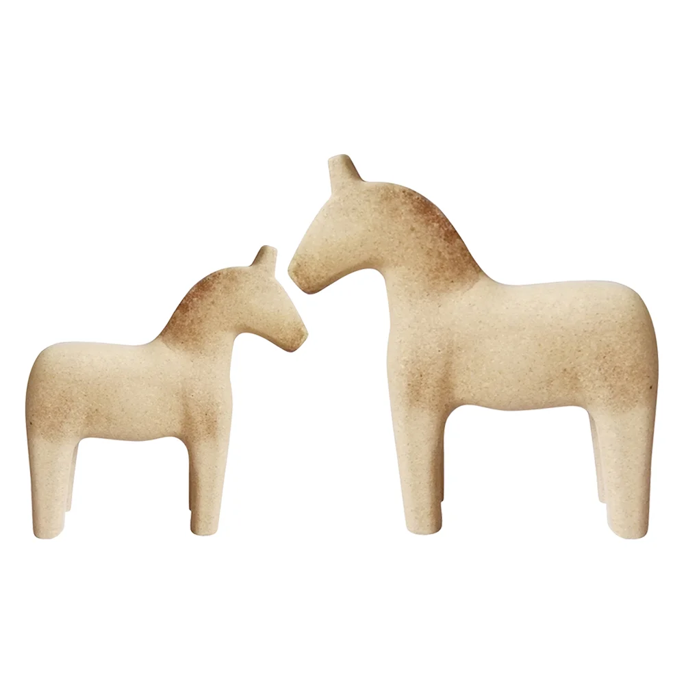 1 Pair Figure DIY Blank Unfinished Horse Ornament Adornment for Store Office Home
1 Pair Figure DIY Blank Unfinished Horse Ornament Adornment for Store Office Home